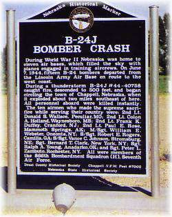 B-24 Bomber Crash Memorial