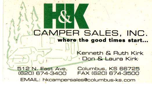 H & K Camper Sales, Inc.