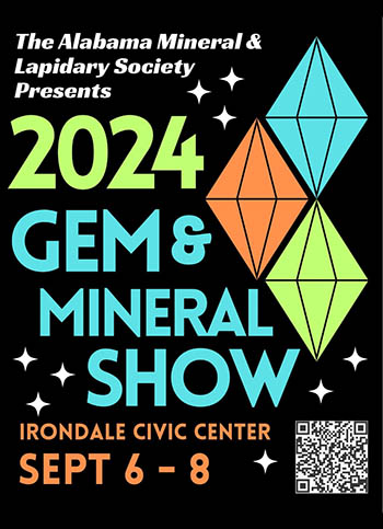 Annual Gem Show, Hosted by the Alabama Mineral & Lapidary Society