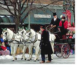 Historic Lebanon's Horse Drawn Carriage Parade and Christmas Festival