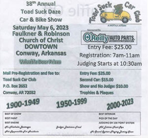 Toad Suck Daze Car & Bike Show