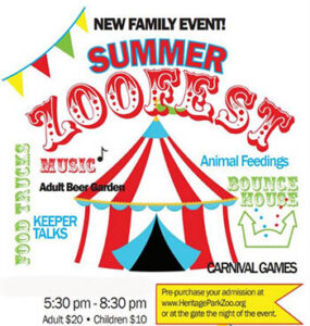 Family Summer ZooFest – Heritage Park Zoological Sanctuary